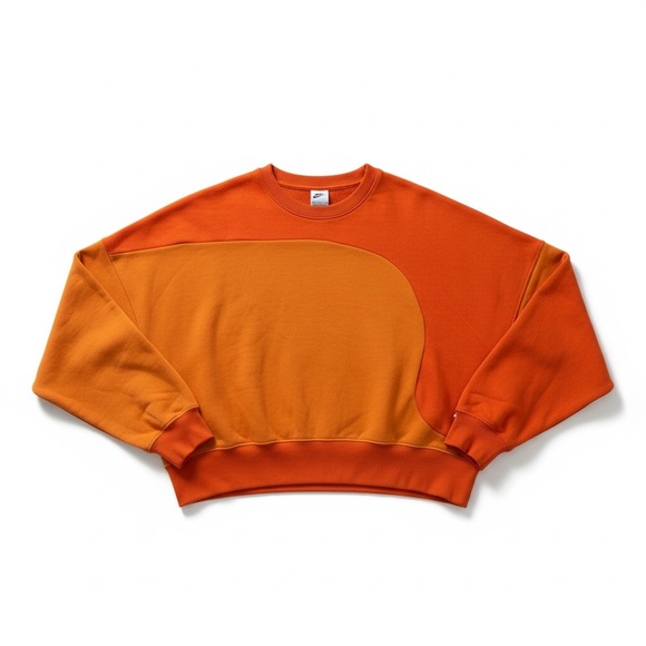 Nike Women’s Vibrant Orange Be You Sweatshirt - Picture 4 of 8